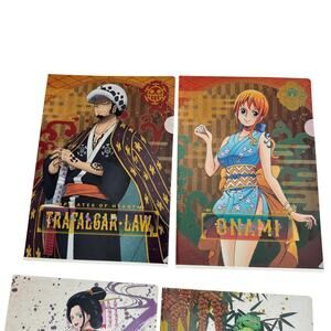 8 One Piece Anime Ichiban‎ Kuji Visual Art Sheet Clear File Poster